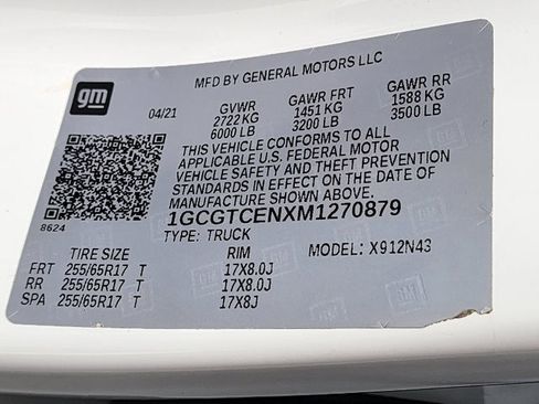 Certified 2021 Chevrolet Colorado LT w/ LT Convenience Package image 35