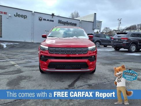 Certified 2022 Jeep Compass Limited w/ (RED) Package image 2