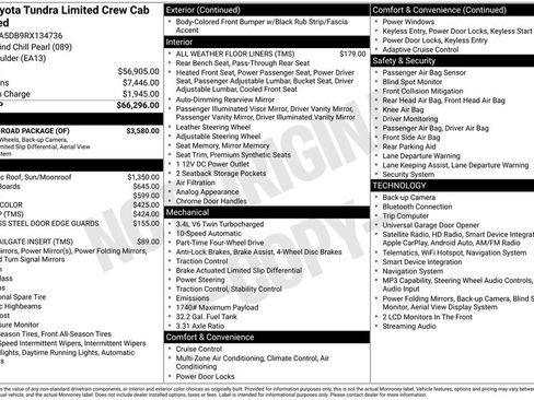 Used 2024 Toyota Tundra Limited AWD/4WD image 6