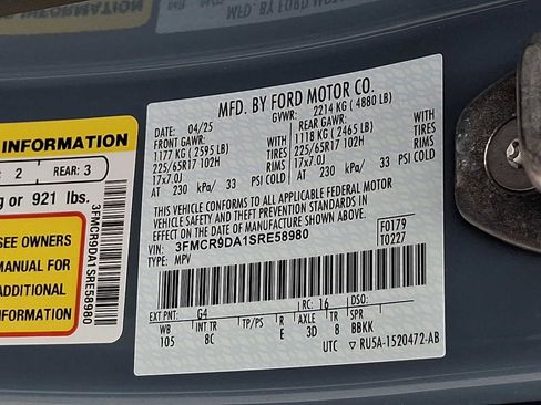 Used 2025 Ford Bronco Sport Badlands image 27