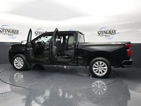 Certified 2022 Chevrolet Silverado 1500 Custom w/ LPO, Dark Essentials Package AWD/4WD image 40