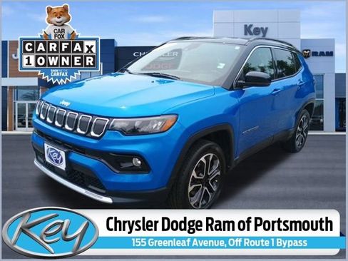 Used 2022 Jeep Compass Limited AWD/4WD image 1