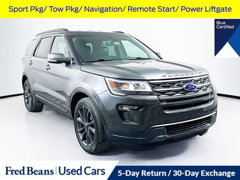 Certified 2018 Ford Explorer XLT w/ Equipment Group 202A image 1