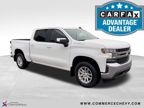 Used 2021 Chevrolet Silverado 1500 LT w/ Bed Protection Package RWD image 1