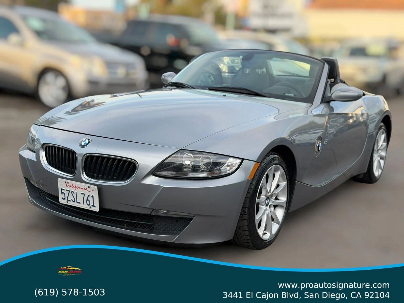 Used 2007 BMW Z4 3.0i RWD image 1