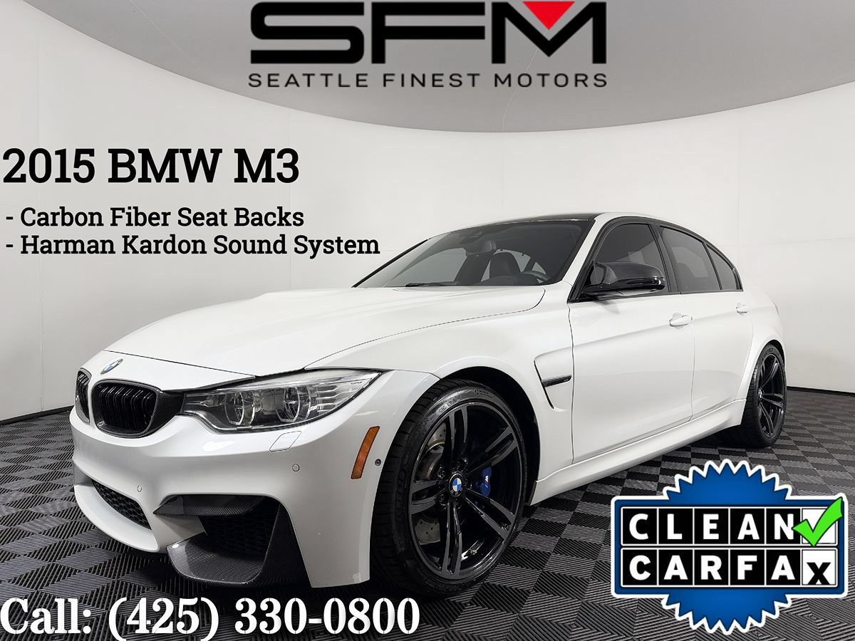 Used 2015 BMW M3 w/ Executive Package RWD image 1