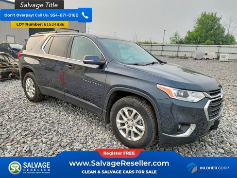 Used 2021 Chevrolet Traverse LT w/ LPO, Floor Liner Package AWD/4WD image 5