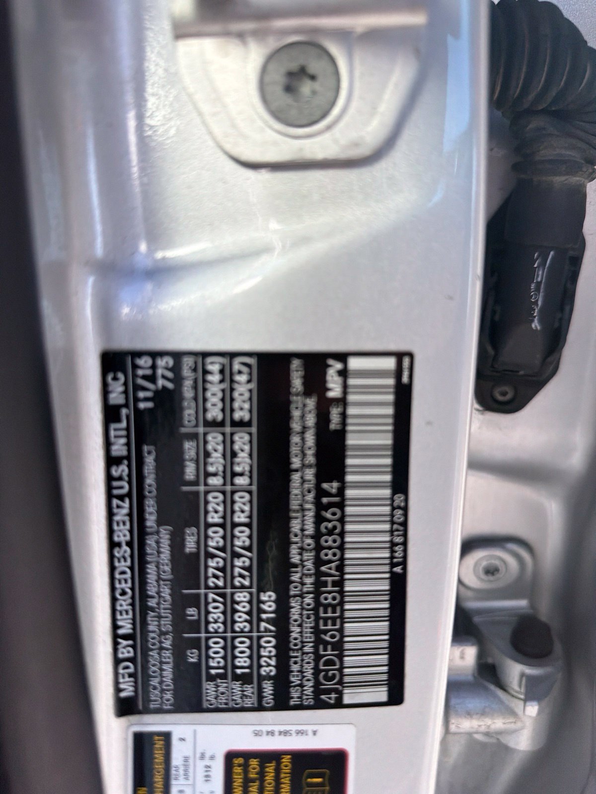 Certified 2017 Mercedes-Benz GLS 450 4MATIC image 7
