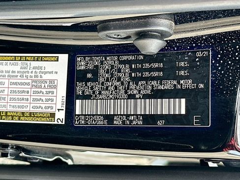 Used 2021 Lexus NX 300 F Sport w/ Accessory Package 2 FWD image 27