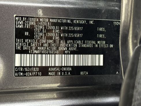 Used 2025 Toyota RAV4 LE AWD/4WD image 41