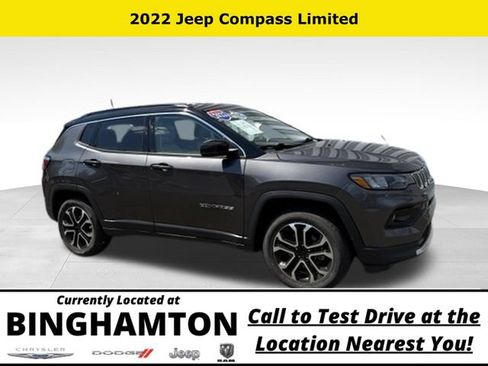 Used 2022 Jeep Compass Limited AWD/4WD image 1