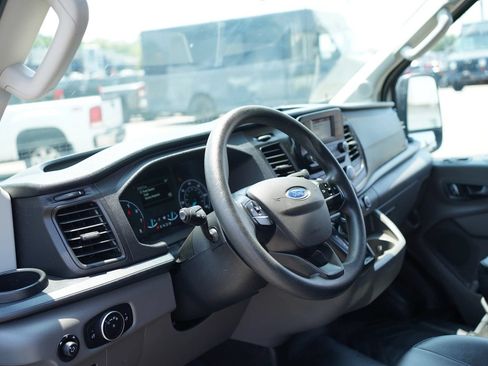 Used 2023 Ford Transit 350 148 High Roof Extended w/ Fleet Safety Package RWD image 19