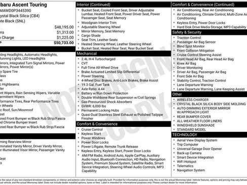 Used 2023 Subaru Ascent Touring image 4