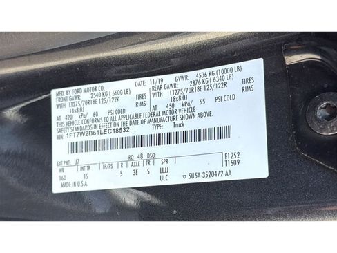 Used 2020 Ford F250 XL w/ STX Appearance Package AWD/4WD image 28