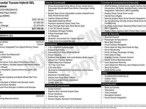 Used 2024 Hyundai Tucson SEL image 85