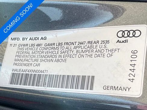 Used 2022 Audi A4 2.0T Premium Plus image 8