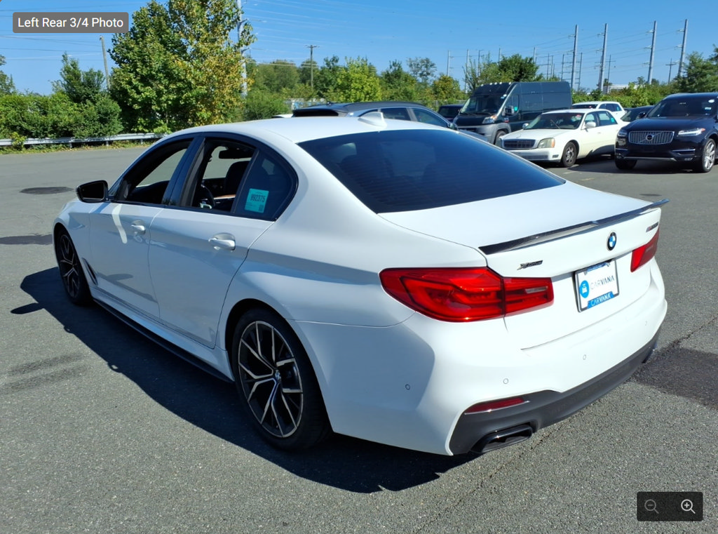 Used 2020 BMW M550i xDrive w/ Executive Package AWD/4WD image 3