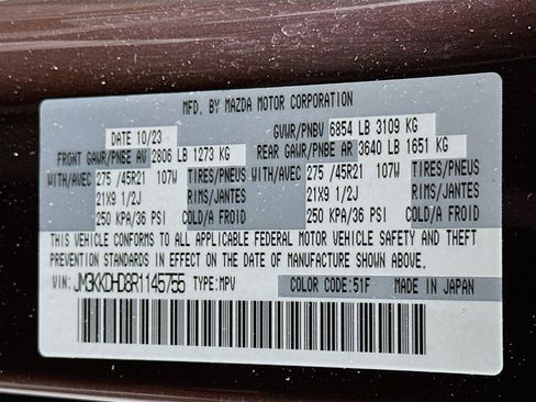 Used 2024 MAZDA CX-90 3.3 Turbo w/ Premium Package image 12