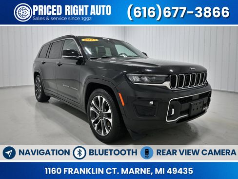 Used 2021 Jeep Grand Cherokee L Overland w/ Luxury Tech Group IV AWD/4WD image 1