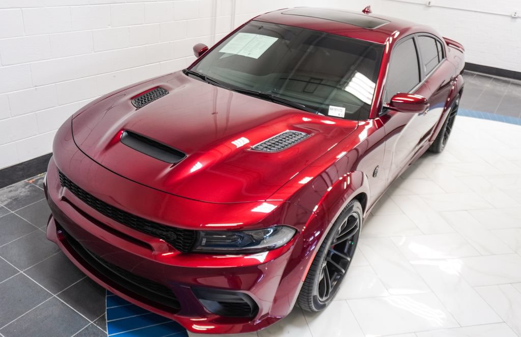 Used 2022 Dodge Charger SRT Hellcat w/ Carbon/Suede Interior Package RWD image 39