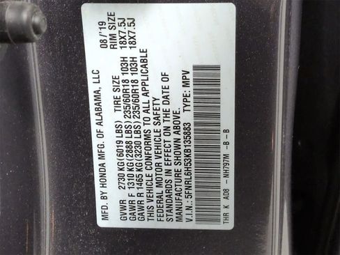 Used 2019 Honda Odyssey EX image 35