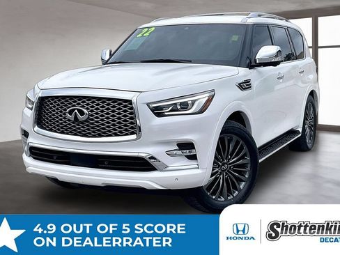 Used 2022 INFINITI QX80 Sensory w/ Cargo Package RWD image 1