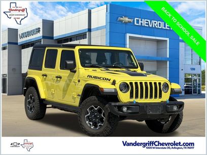Used 2023 Jeep Wrangler Unlimited Rubicon 4xe w/ Steel Bumper Group