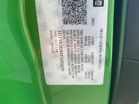 New 2026 Chevrolet Corvette Stingray Coupe w/ 1LT image 48