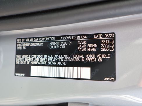 Used 2024 Volvo S60 T8 Plus w/ Climate Package image 36