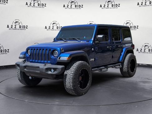 Used 2018 Jeep Wrangler Unlimited Sport AWD/4WD image 2
