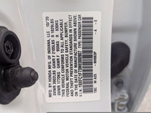 Used 2021 Honda Civic EX-L image 33