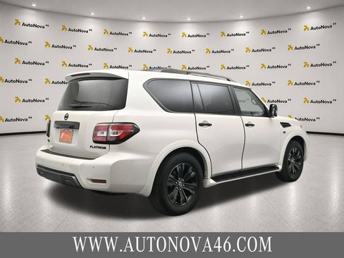 Used 2020 Nissan Armada Platinum w/ Captain's Chairs Package AWD/4WD image 9