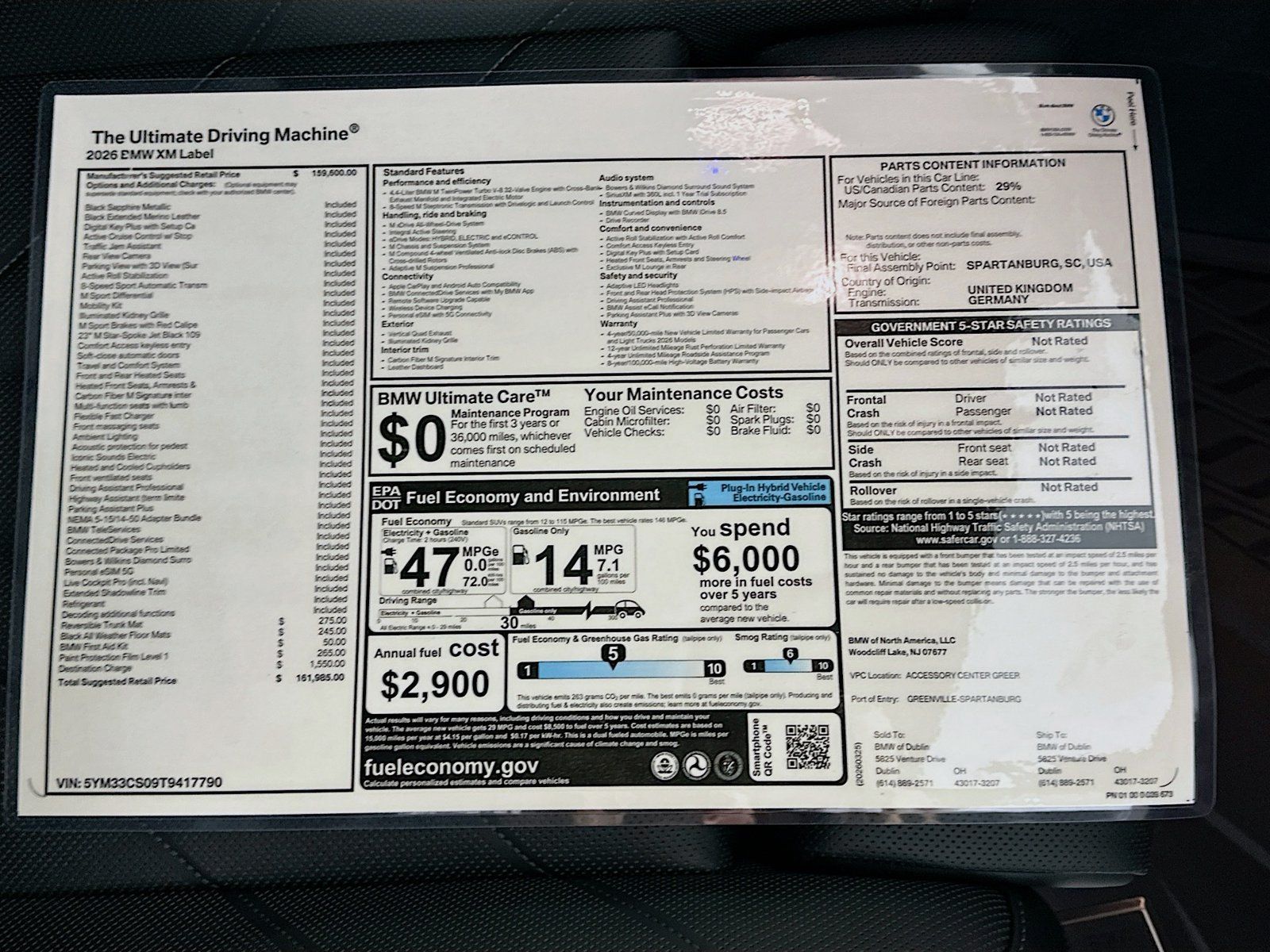 New 2026 BMW XM Label Red AWD/4WD image 47