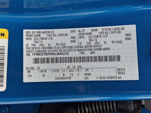 Used 2022 Ford Bronco Outer Banks AWD/4WD image 27