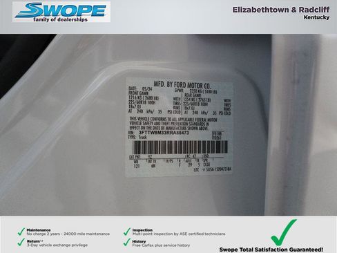 Certified 2024 Ford Maverick Lariat image 26