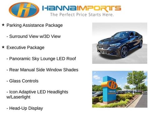 Used 2022 BMW X6 M50i w/ Executive Package image 22