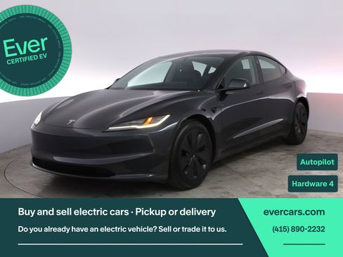 Used 2025 Tesla Model 3 Long Range AWD/4WD image 1