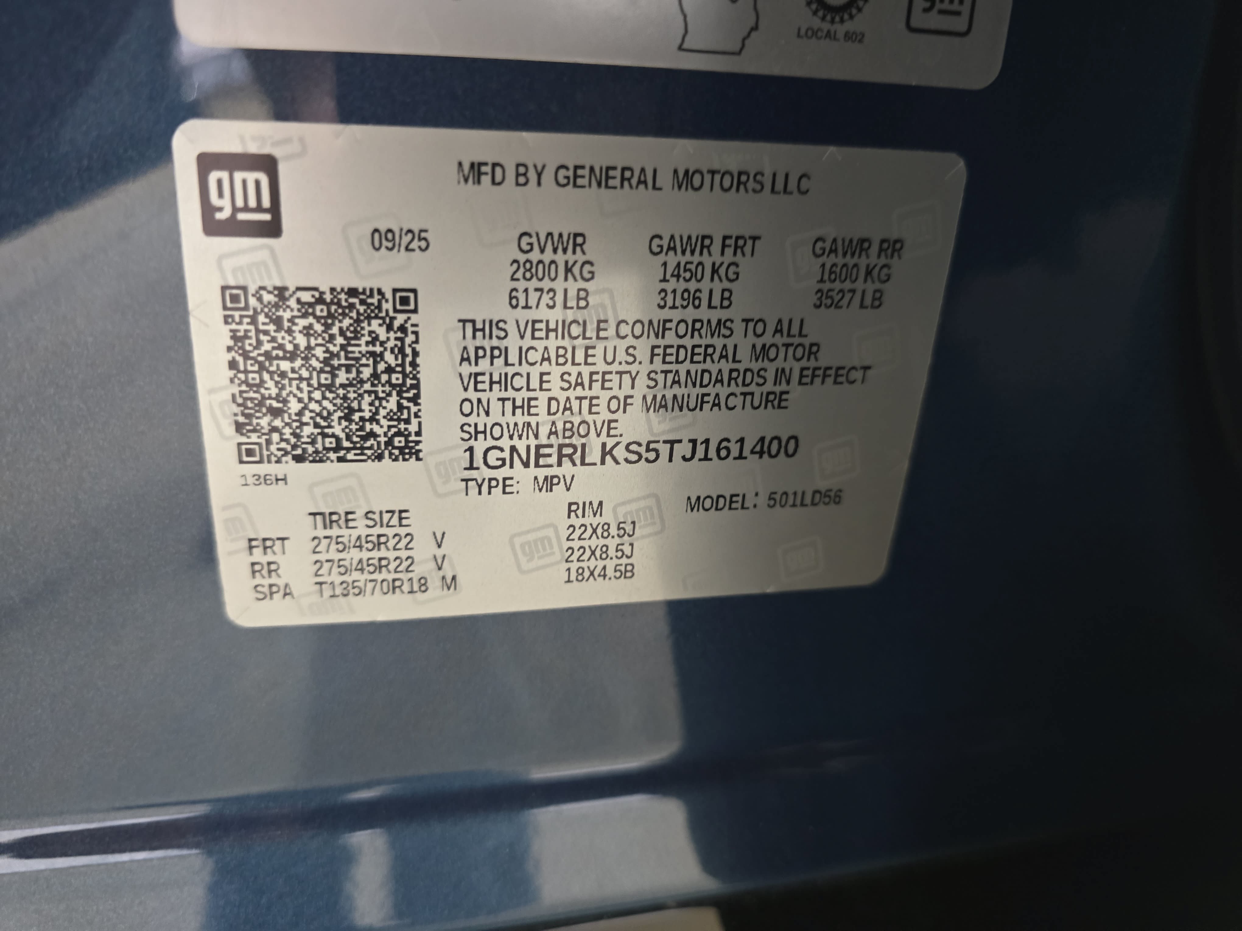 Used 2026 Chevrolet Traverse RS w/ LPO, Floor Liner Package FWD image 33