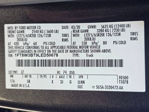 Used 2020 Ford F350 Lariat AWD/4WD image 36