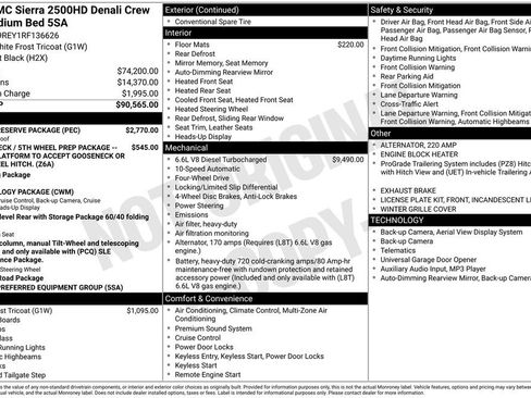 Certified 2024 GMC Sierra 2500 Denali w/ Denali Reserve Package image 10