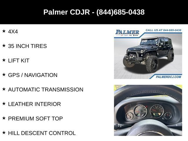 Used 2015 Jeep Wrangler Unlimited Rubicon w/ Connectivity Group AWD/4WD image 6