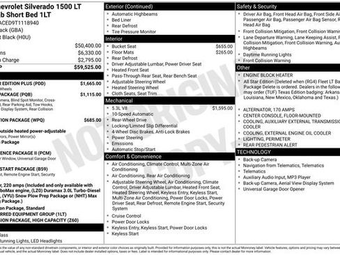 New 2026 Chevrolet Silverado 1500 LT w/ All Star Edition Plus RWD image 25