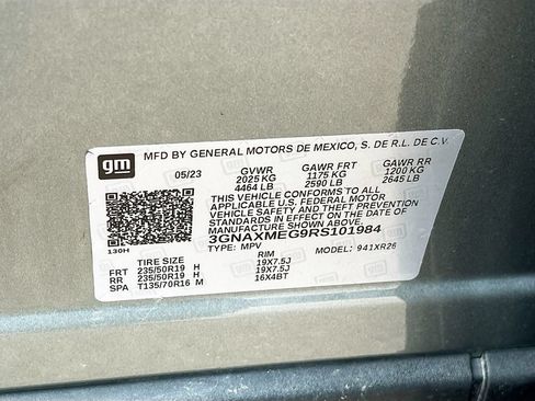 Used 2024 Chevrolet Equinox RS w/ LPO, Floor Liner Package FWD image 29