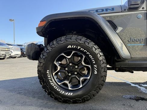 Used 2023 Jeep Wrangler Unlimited Rubicon 4xe w/ Cold Weather Group image 30