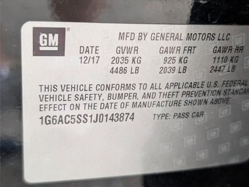 Used 2018 Cadillac ATS Premium Luxury RWD image 33