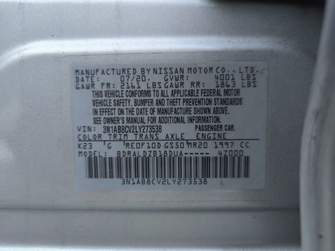 Used 2020 Nissan Sentra SV w/ Trunk Package image 36