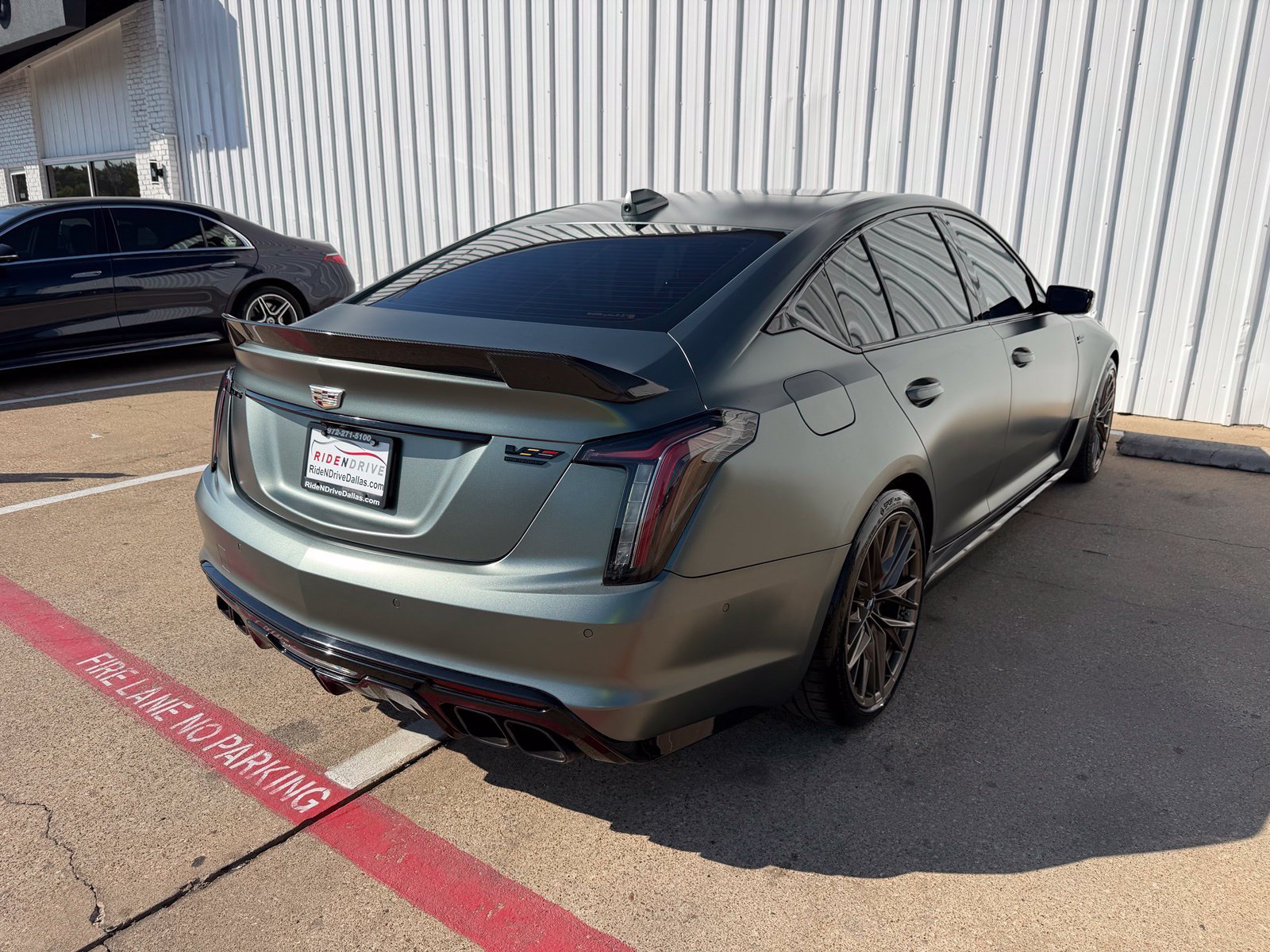 Used 2022 Cadillac CT5 V Blackwing w/ Parking Package RWD image 8