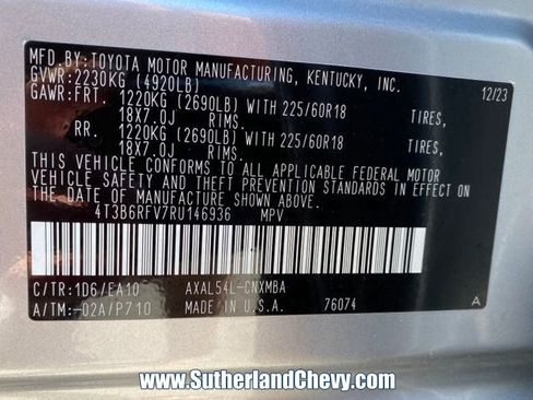 Used 2024 Toyota RAV4 XLE Premium w/ Weather Package AWD/4WD image 45