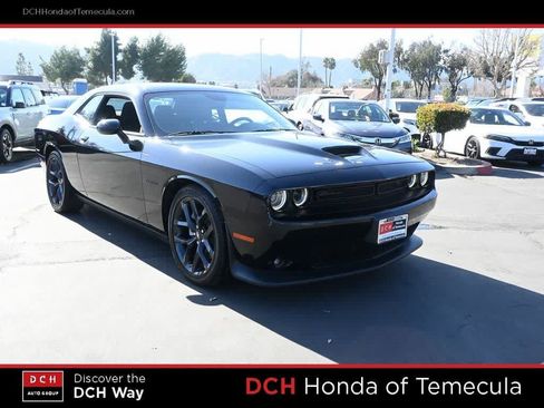 Used 2022 Dodge Challenger R/T w/ Blacktop Package RWD image 3