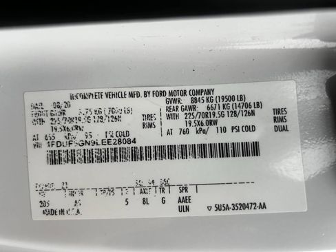 Used 2020 Ford F550 2WD Regular Cab Super Duty image 61